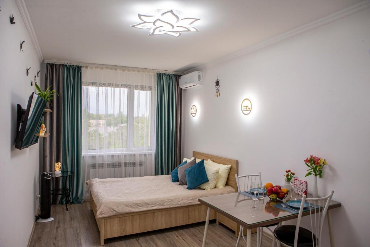 уютная студия с видом на горы Apartment Almaty